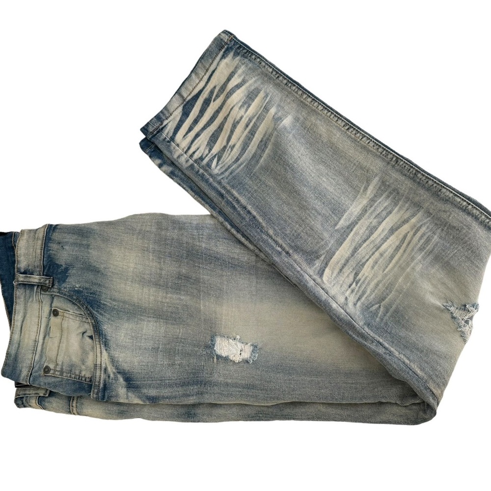 Copper rivet men’s slim fit denim
